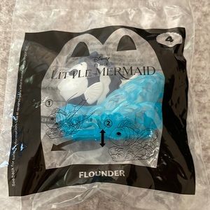 McDonald’s the little mermaid Flounder happy meal toy